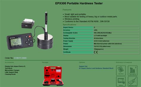 hardness tester epx300|Polygon Instrument Limited .